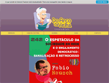 Tablet Screenshot of doarcodavelha.com.br